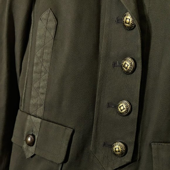 Idao army style skirt and blazer ensemble - Picture 4 of 9